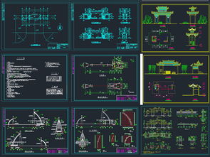CAD設(shè)計(jì)圖紙資源全指南 從大門(mén)施工到全屋定制