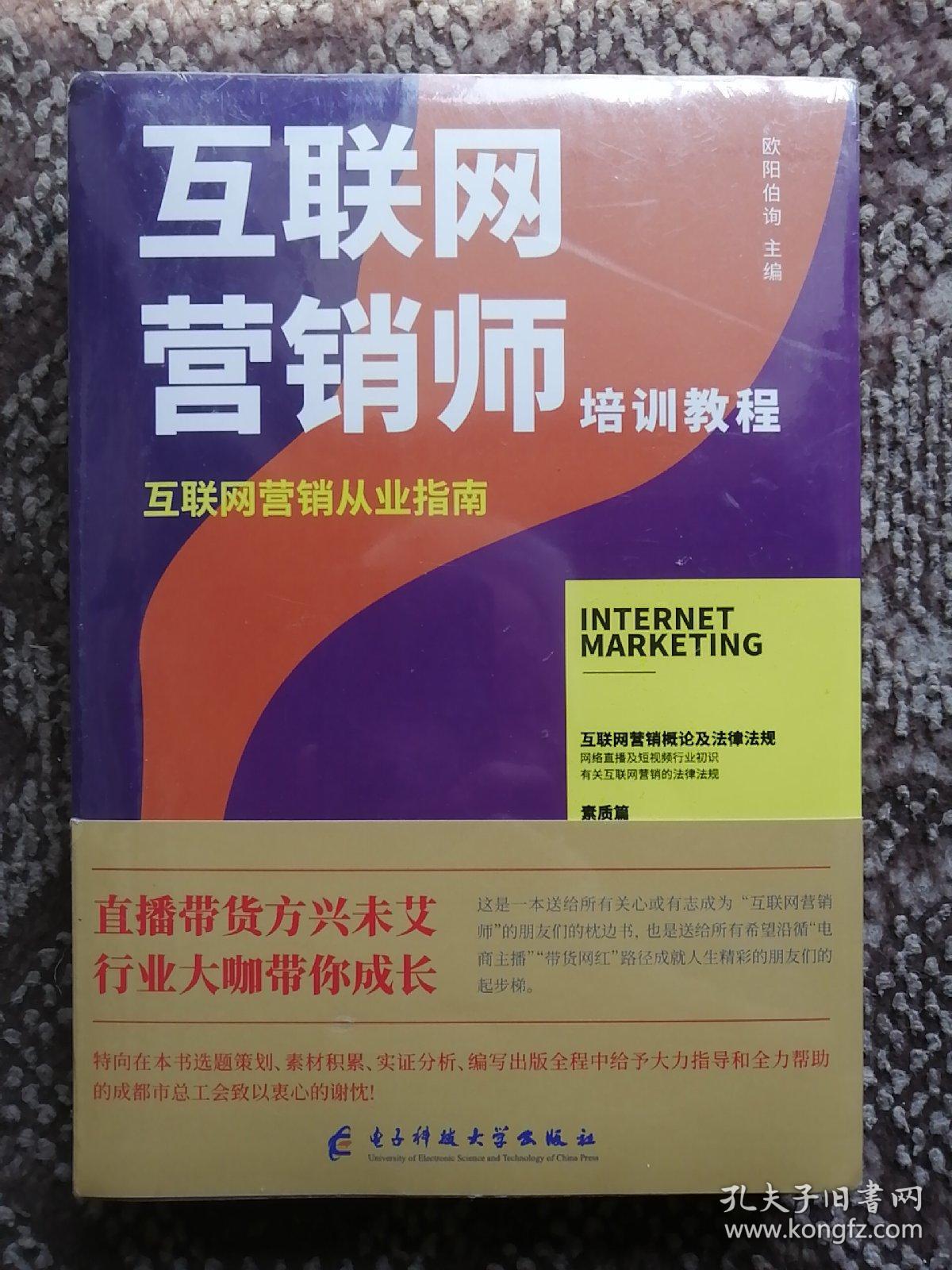 互聯(lián)網(wǎng)營(yíng)銷師培訓(xùn)教程 互聯(lián)網(wǎng)銷售從業(yè)指南